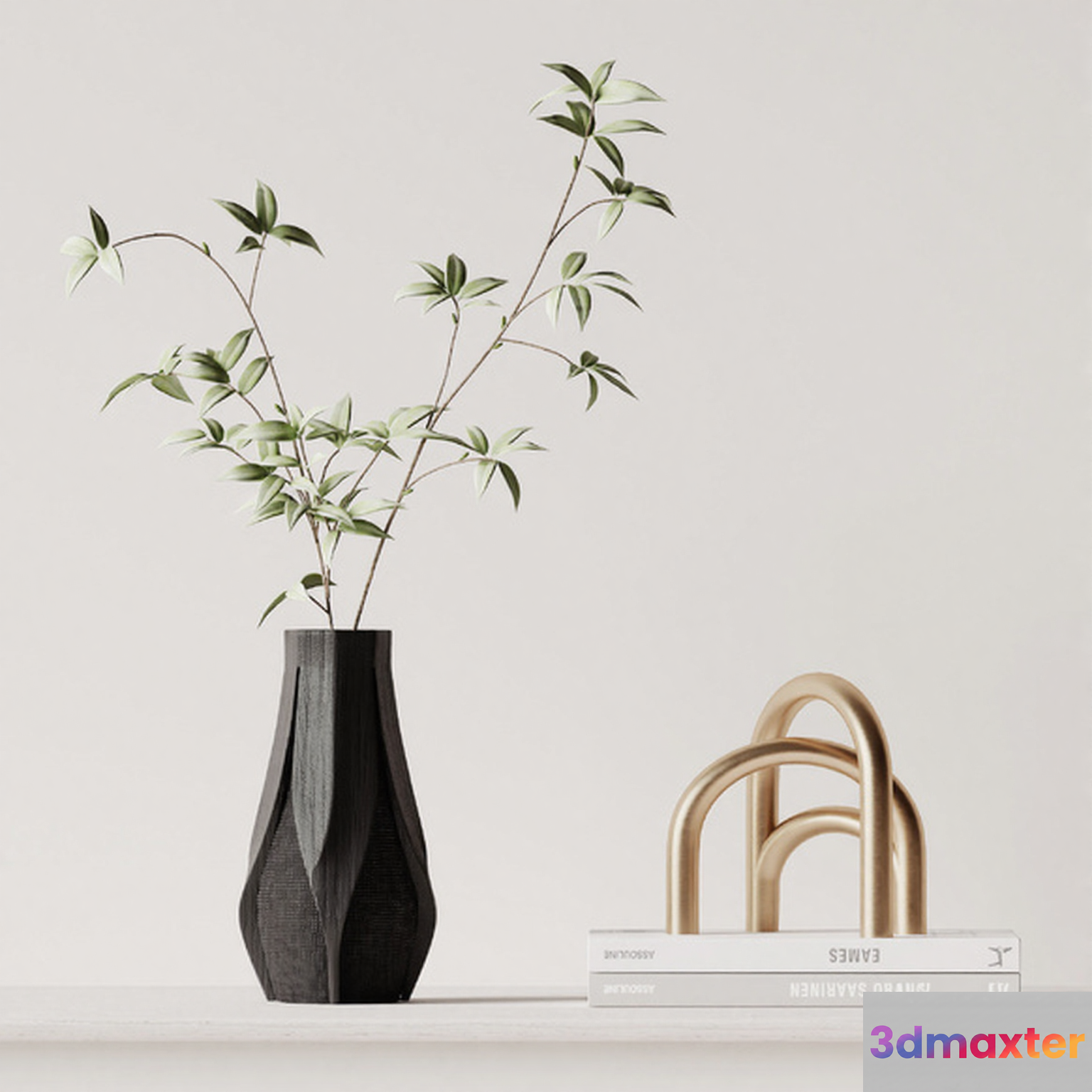 Minimalist Decor 3D Model - 12101 - VRAY Render