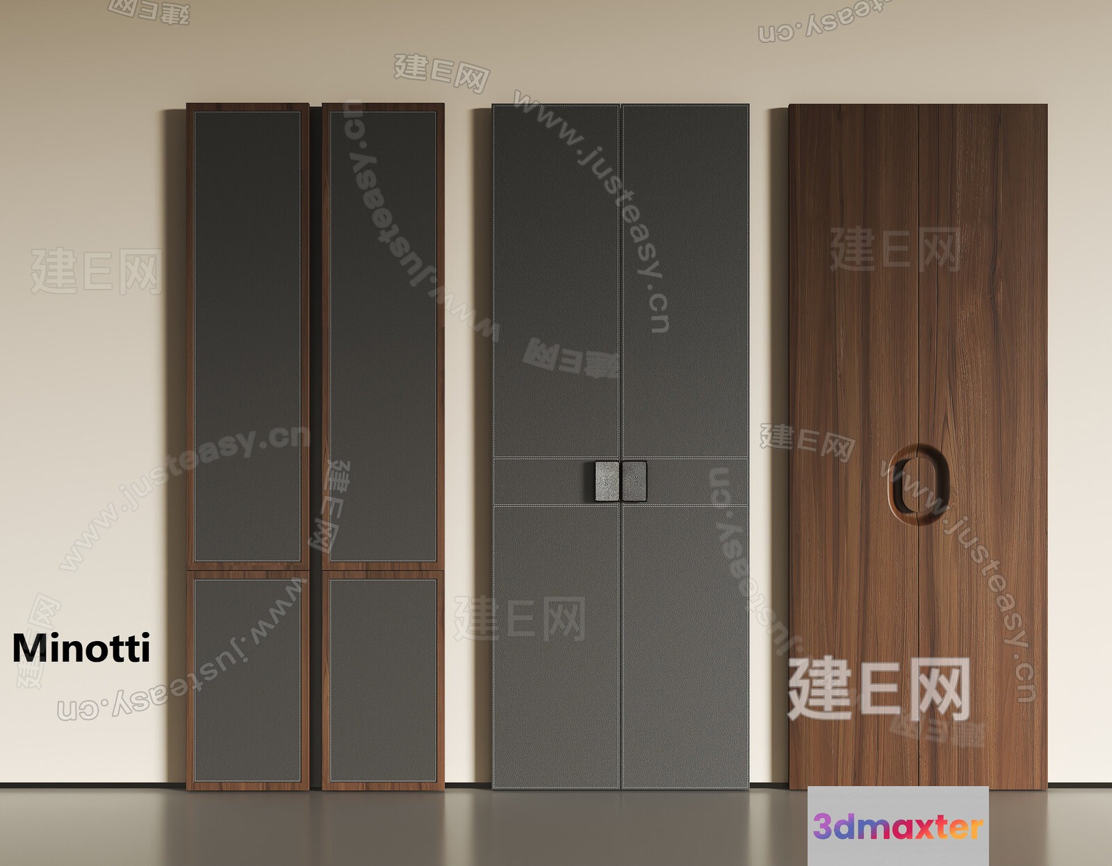 Modern Door Design 3D Model - 21016 - VRAY Render