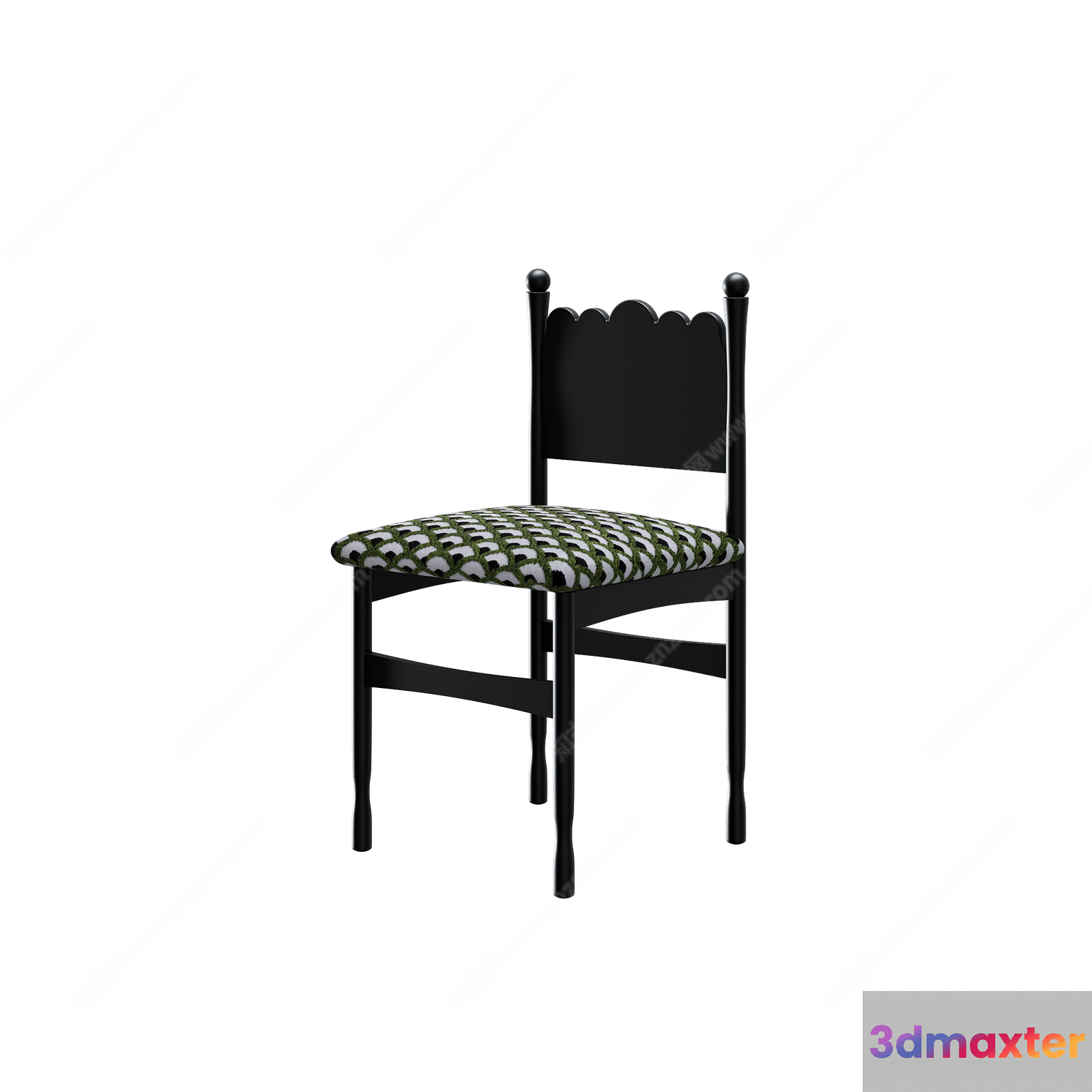 Wooden Chair 3D Model - 6169 - VRAY Render