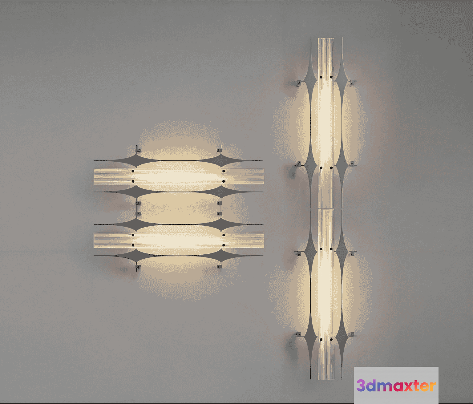 Modern Light Fixtures 3D Model - 15137 - VRAY Render