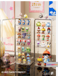 Shelves Of Toys 3D Model - 1440 - VRAY Render