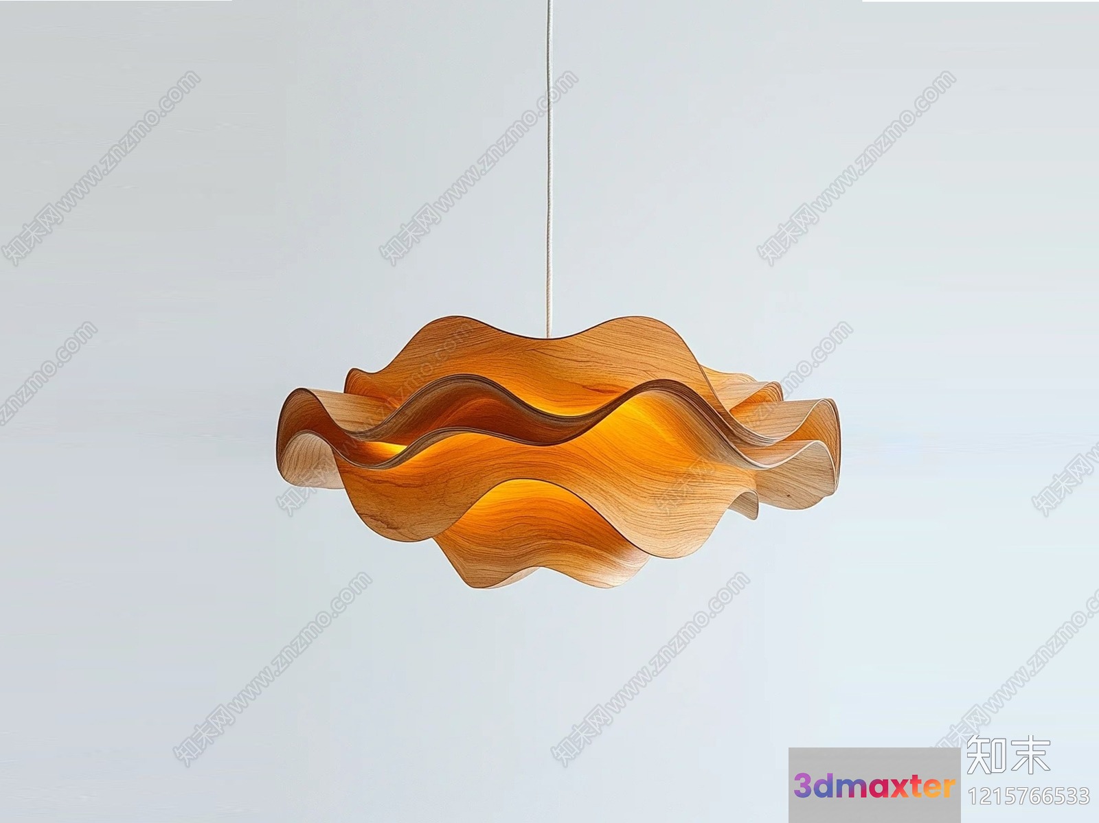Gold Light Fixture 3D Model - 15518 - VRAY Render