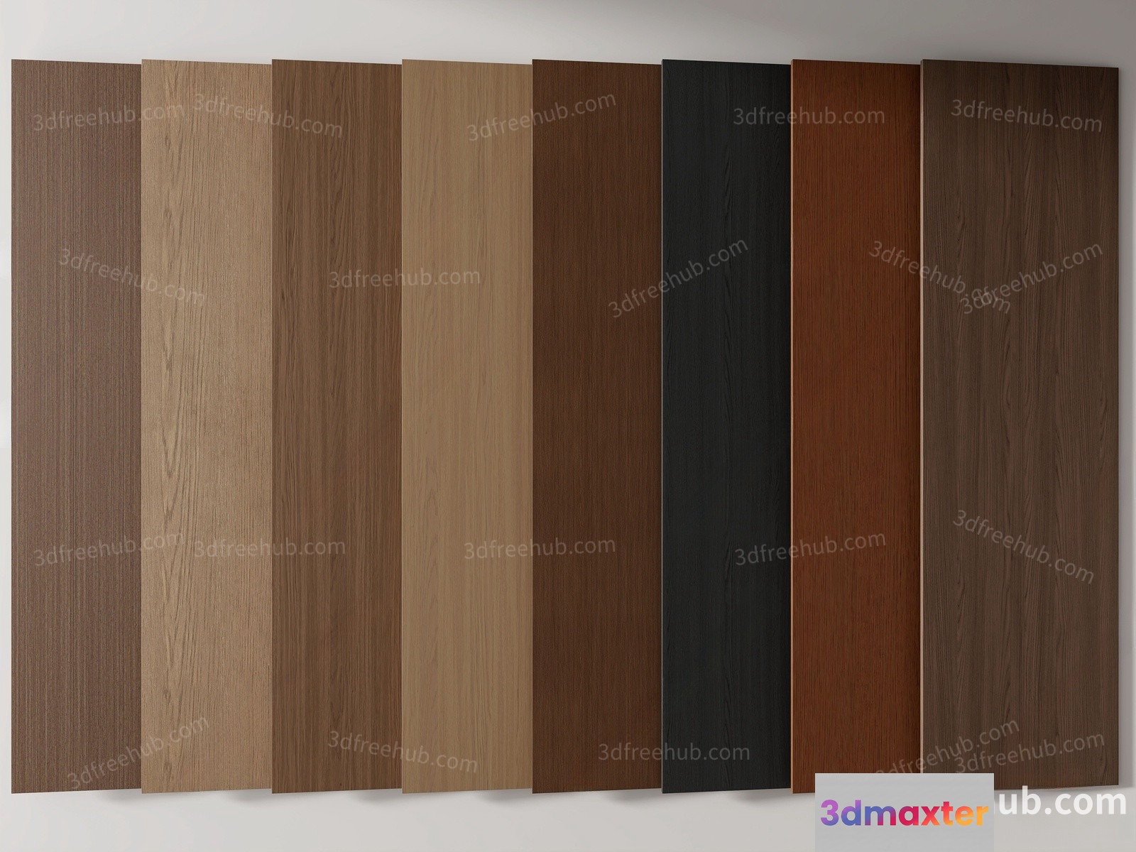 Wooden Planks 3D Model - 20237 - VRAY Render