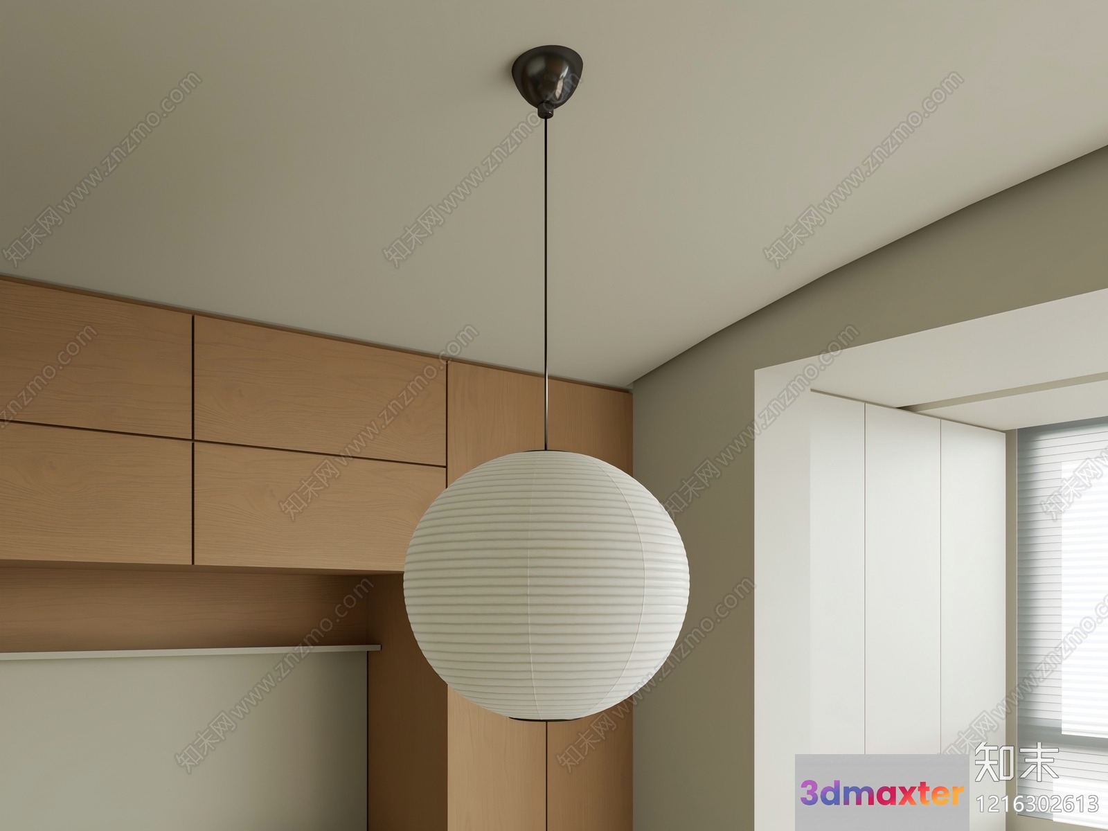 Modern Light Fixture 3D Model - 14503 - VRAY Render