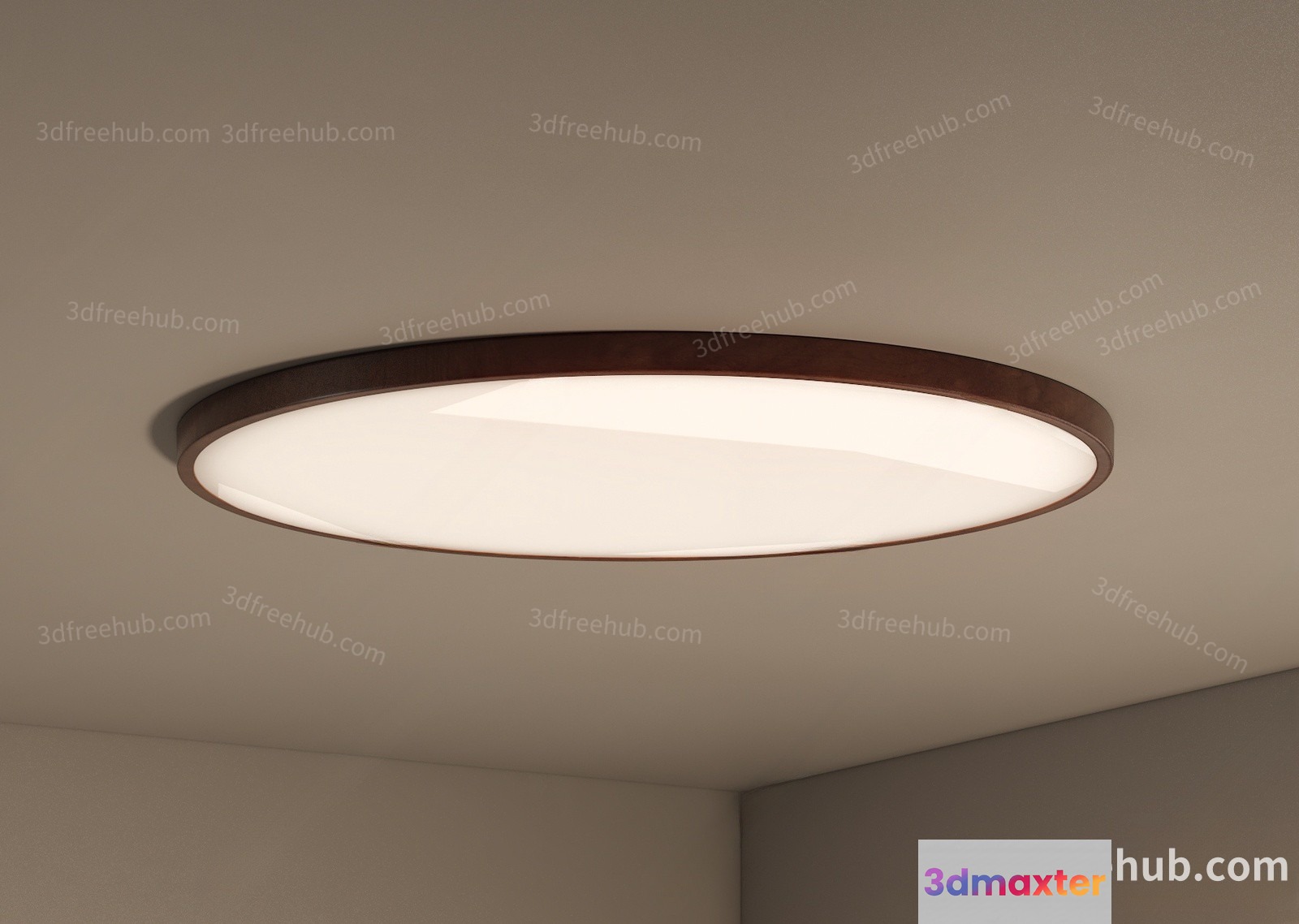 Gold Light Fixture 3D Model - 21214 - VRAY Render