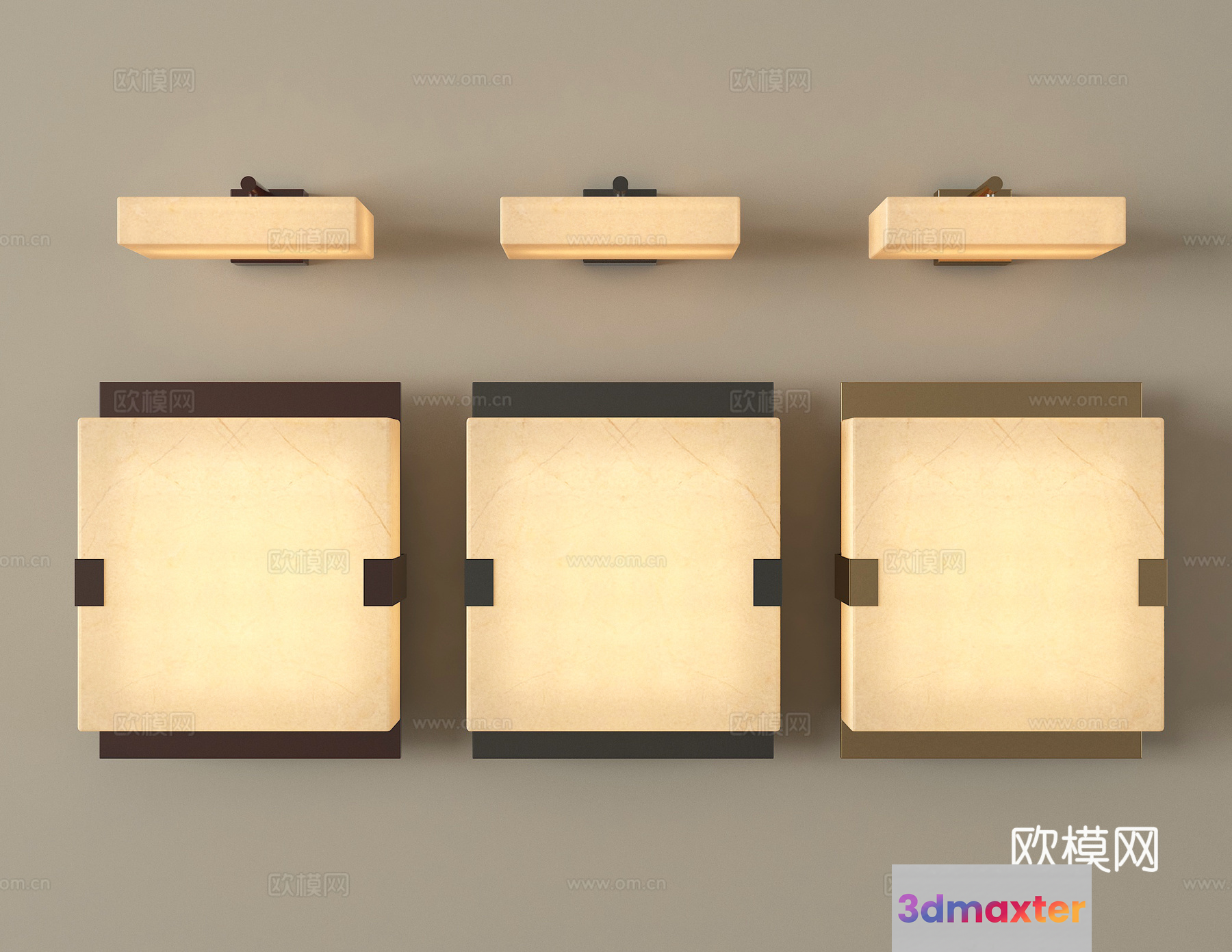 Modern Light Fixtures 3D Model - 6819 - VRAY Render