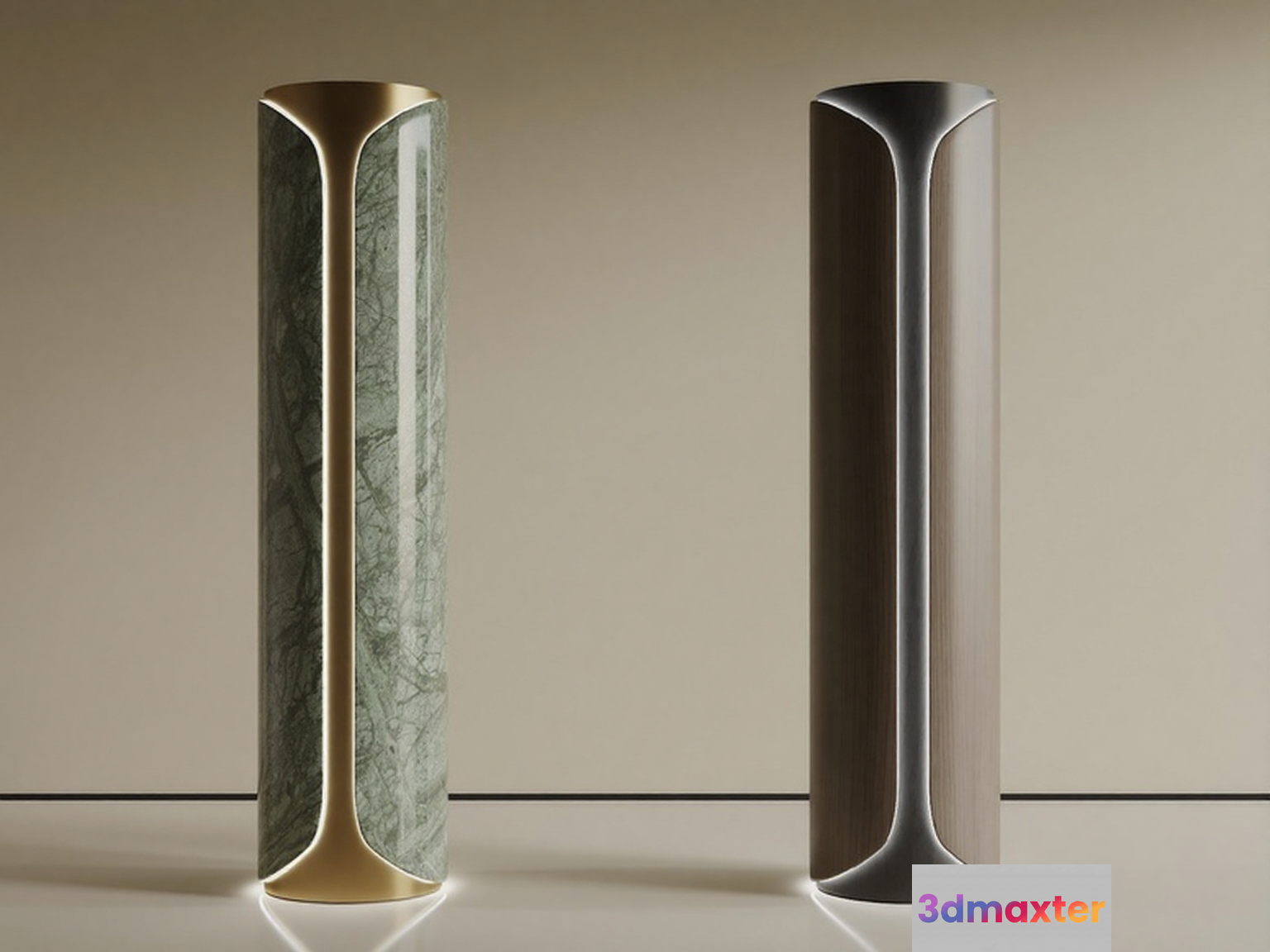 Modern Floor Lamps 3D Model - 7247 - VRAY Render