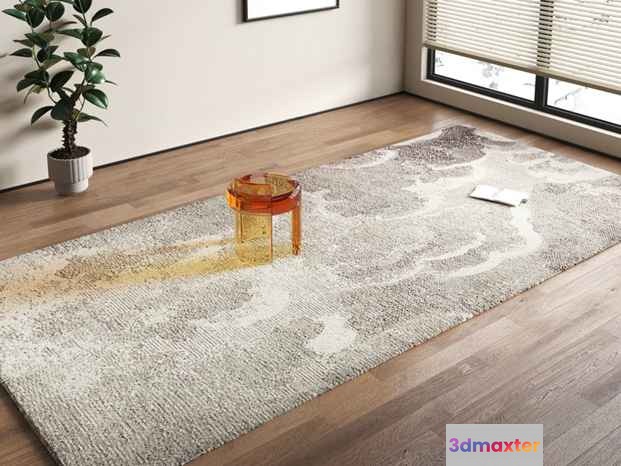 Modern Glass Table 3D Model - 4864 - VRAY Render