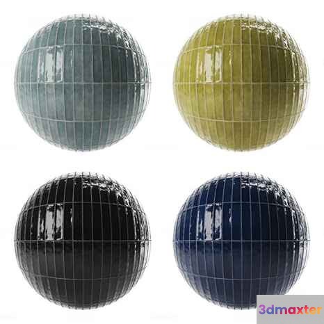 Three Colored Spheres 3D Model - 5898 - CORONA Render