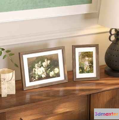 Wooden Picture Frames 3D Model - 3982 - VRAY Render