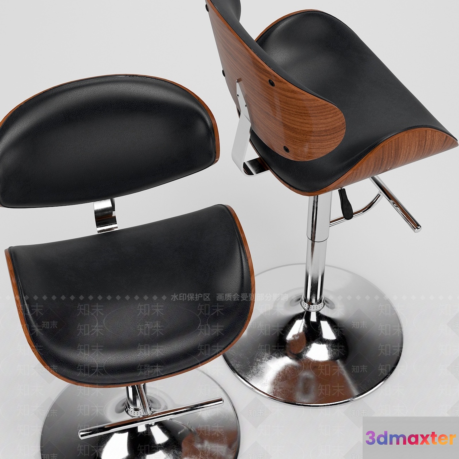 Modern Office Chair 3D Model - 156 - VRAY Render
