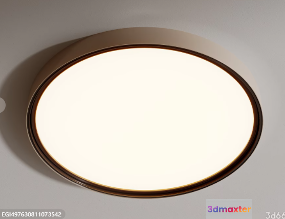 Gold Light Fixture 3D Model - 17541 - VRAY Render