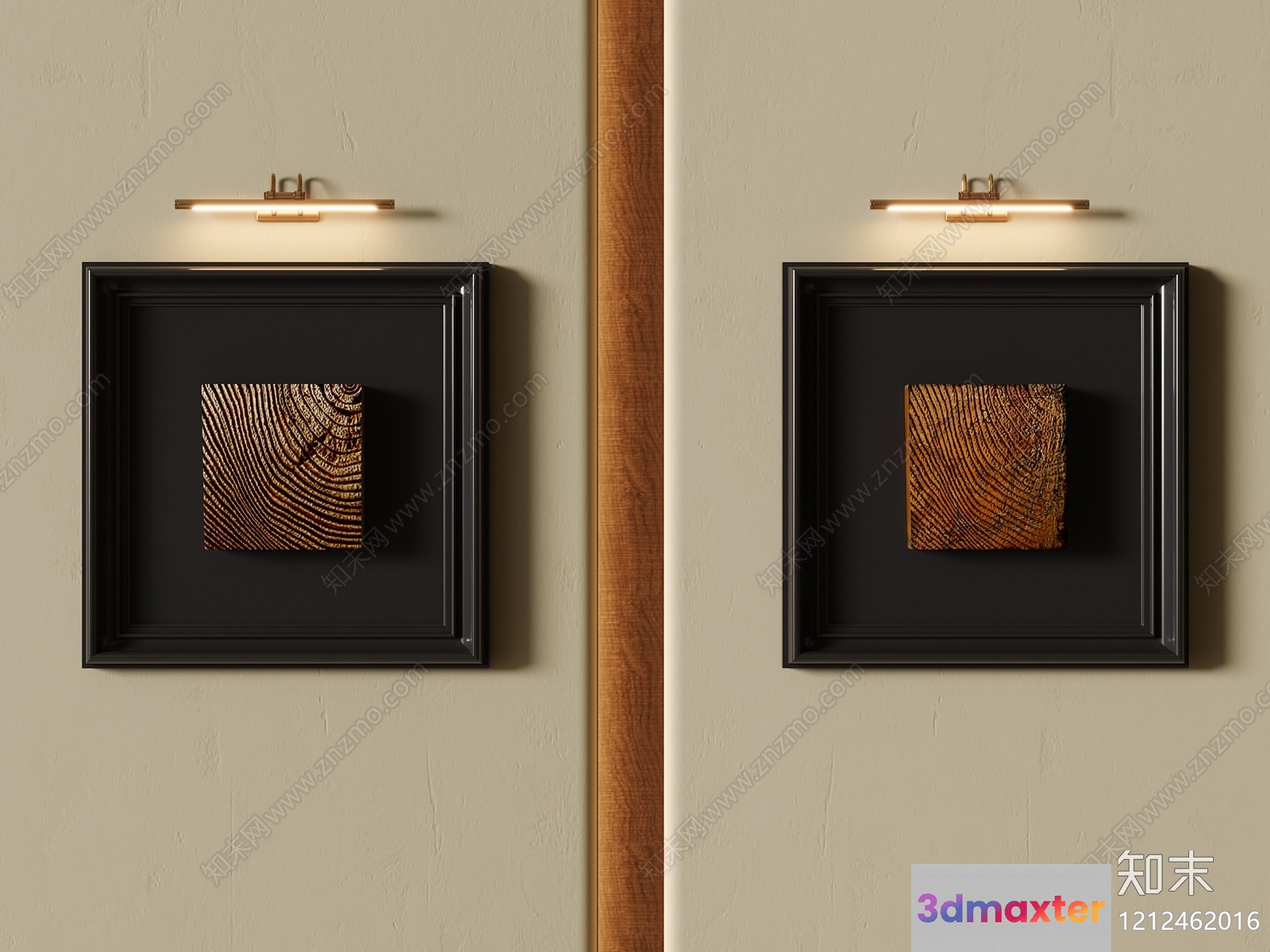 Modern Light Fixtures 3D Model - 1367 - VRAY Render