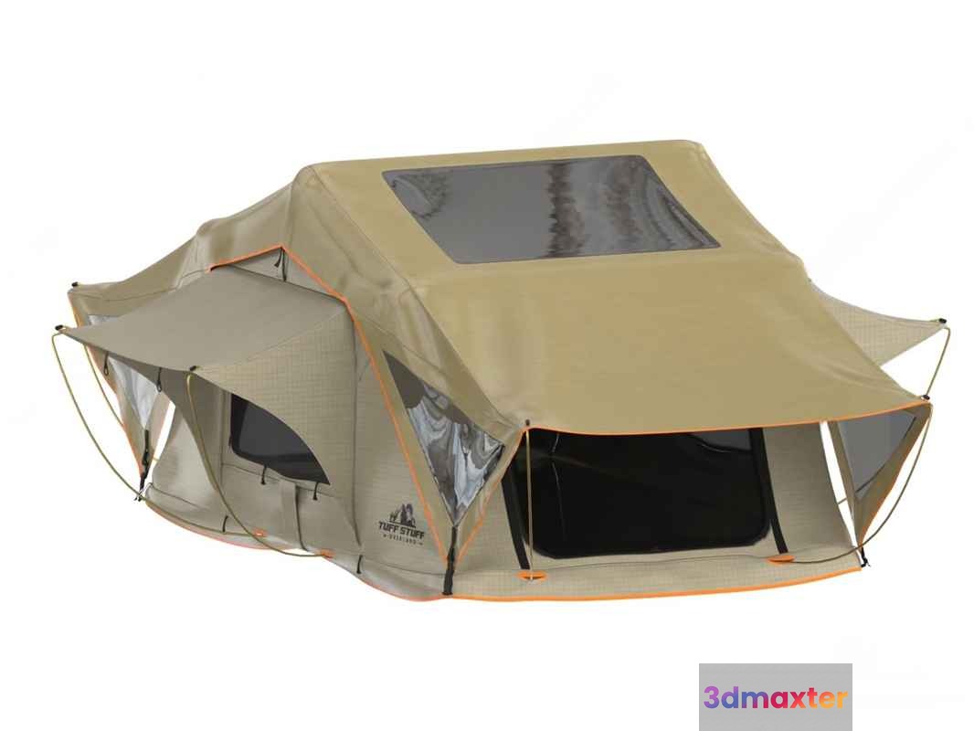 A Beige Tent 3D Model - 14893 - VRAY Render