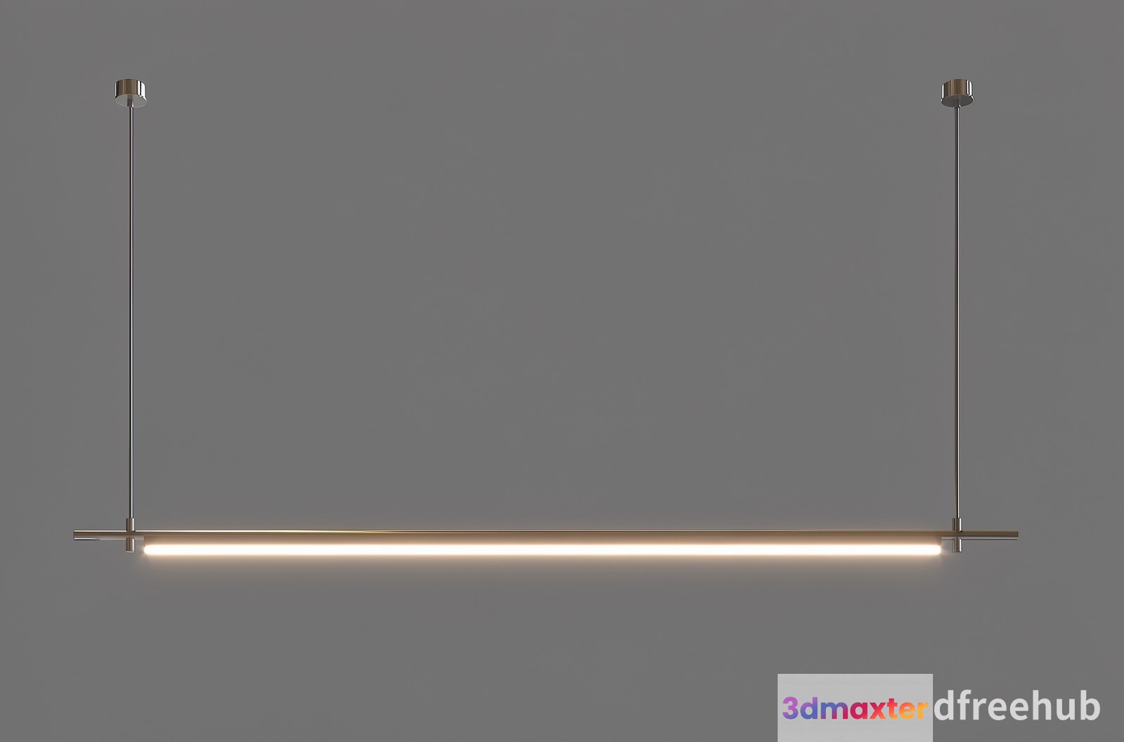 Gold Light Fixture 3D Model - 19700 - VRAY Render