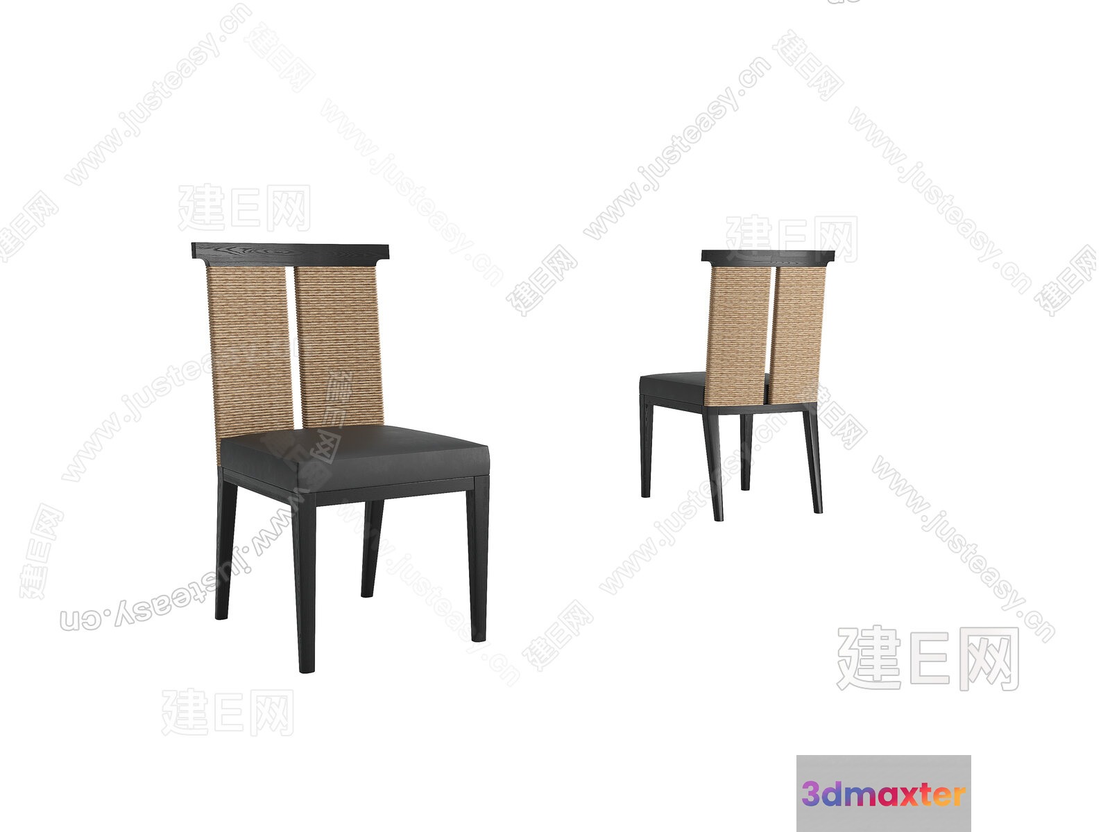 Wooden Dining Chairs 3D Model - 1780 - VRAY Render