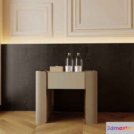 Modern Side Table 3D Model - 15059 - CORONA Render
