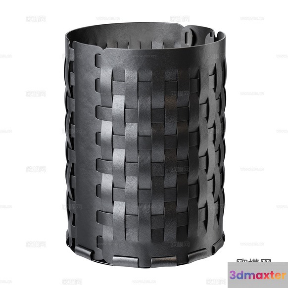 A Woven Basket 3D Model - 3043 - CORONA Render