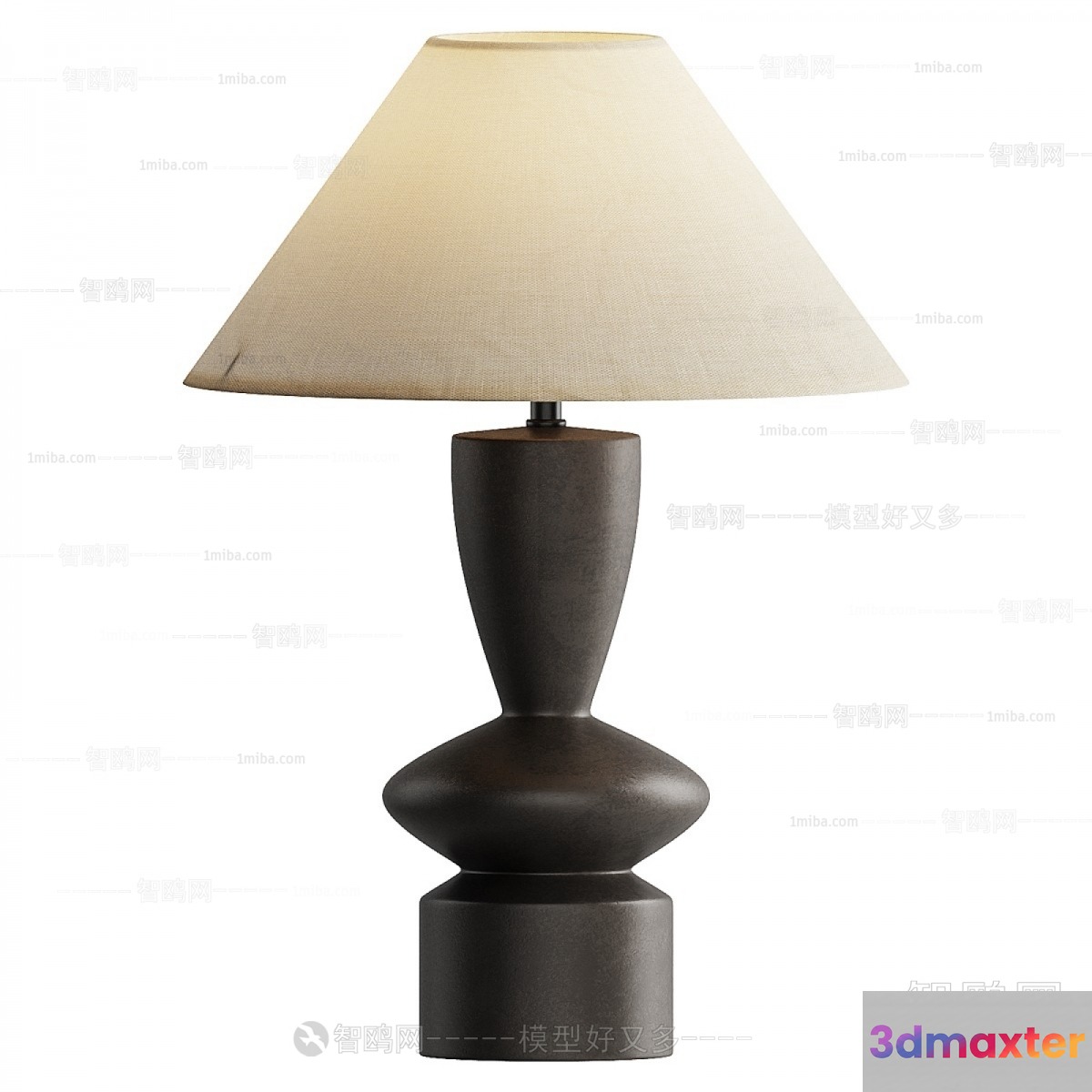 Modern Table Lamp 3D Model - 13321 - VRAY Render