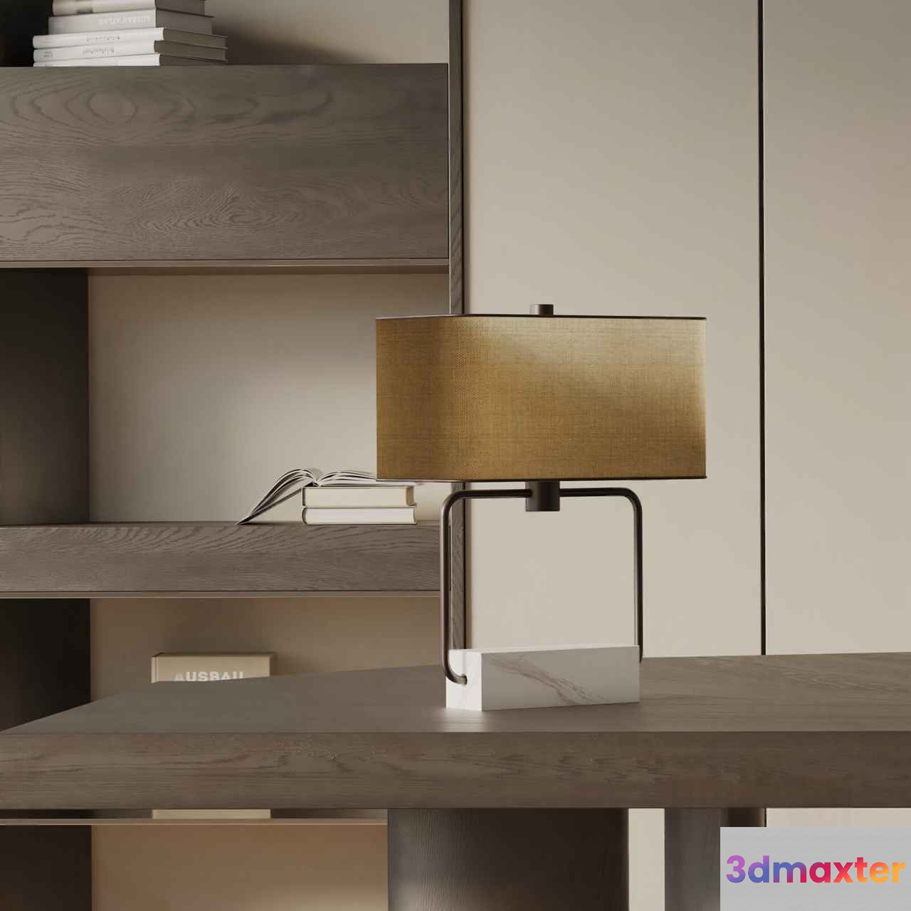 Modern Table Lamp 3D Model - 14636 - VRAY Render