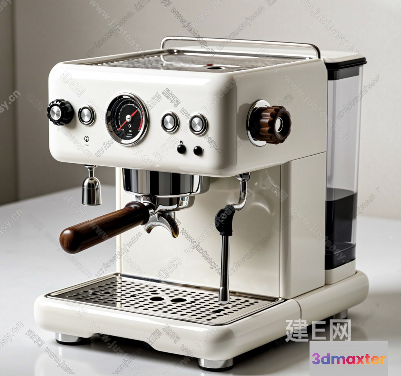 A Coffee Maker 3D Model - 15707 - VRAY Render