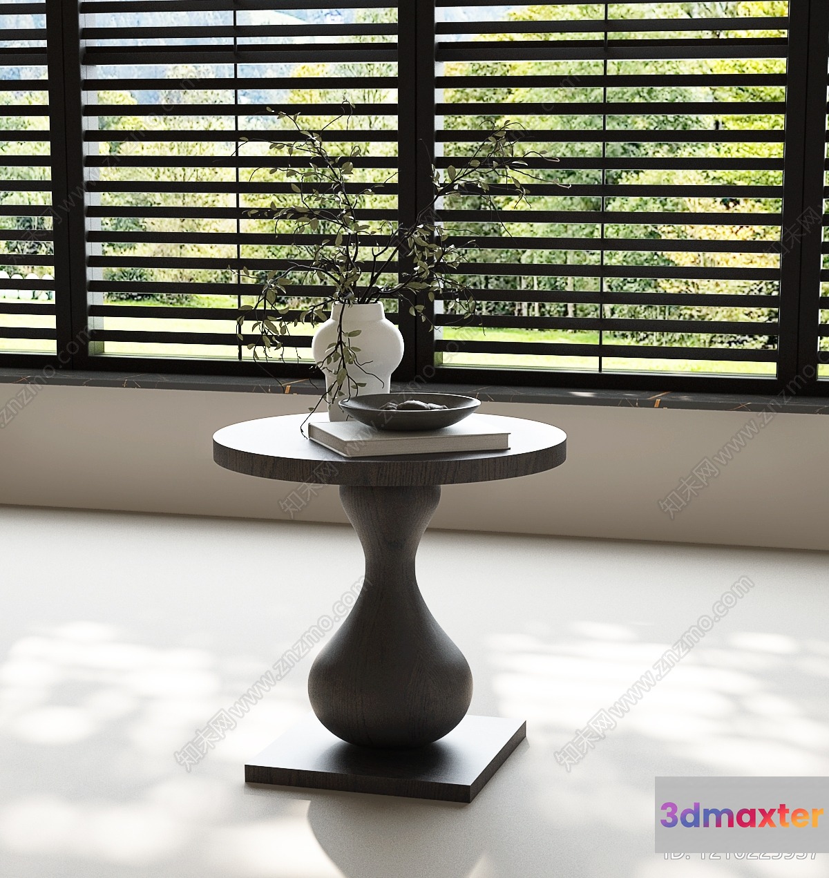 Modern Side Table 3D Model - 14127 - VRAY Render
