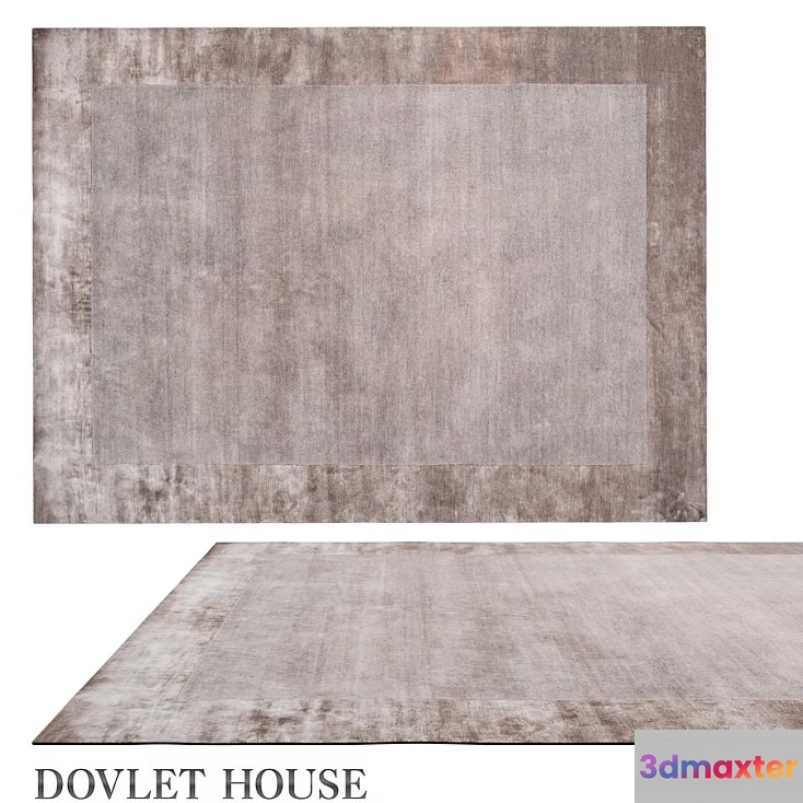 A Beige Rug 3D Model - 20631 - VRAY Render