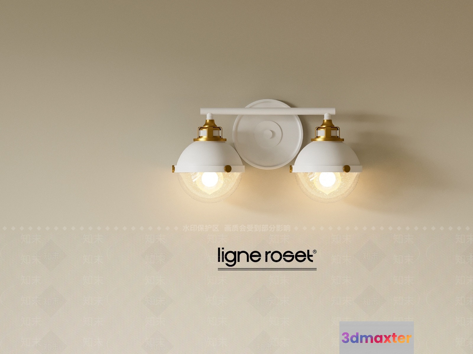 The Main Subject Is A Light Fixture And It Is A Ligne Ros 3D Model - 17722 - VRAY Render