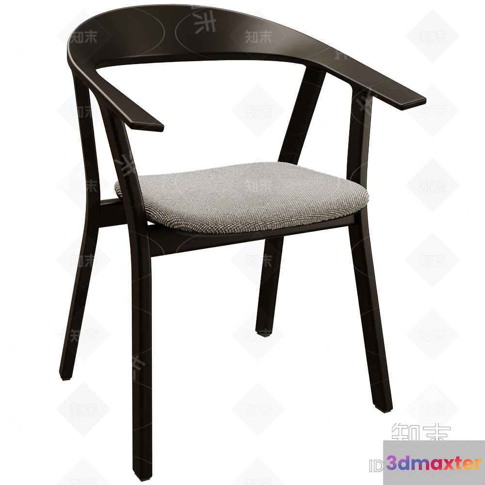 Wooden Chair 3D Model - 5752 - VRAY Render
