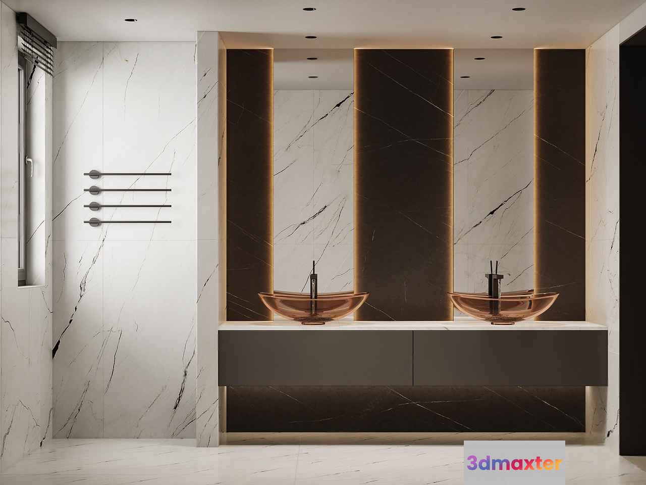 Modern Bathroom Sink 3D Model - 11898 - VRAY Render
