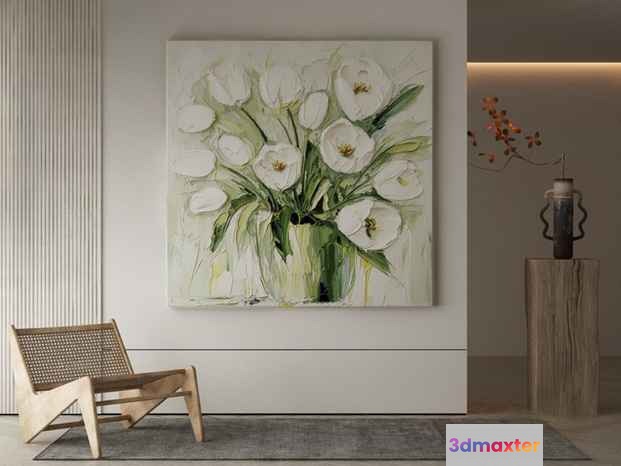 Modern Living Room 3D Model - 22360 - VRAY Render