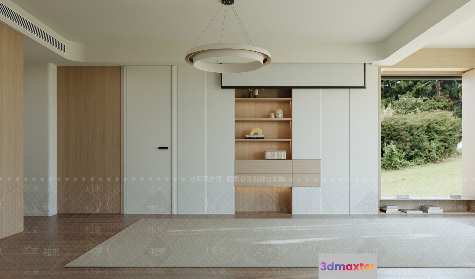 Modern Minimalist Interior 3D Model - 8645 - VRAY Render