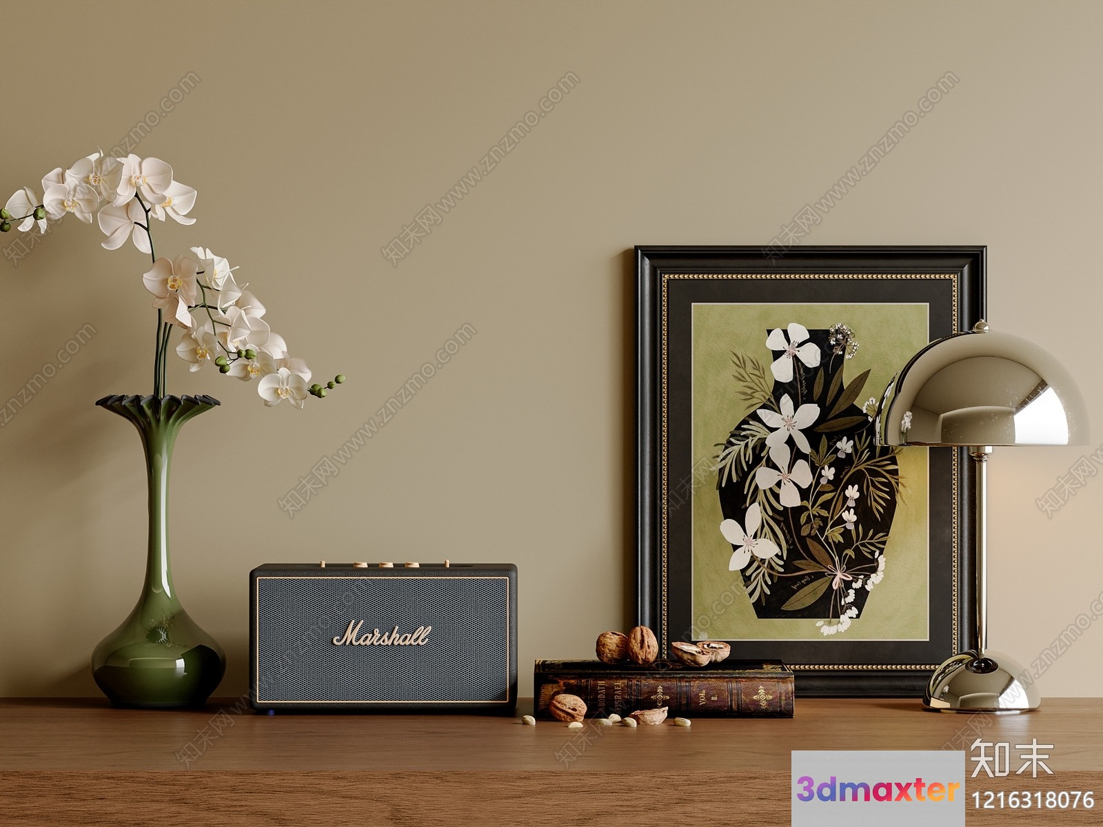 Cozy Home Decor 3D Model - 16439 - VRAY Render