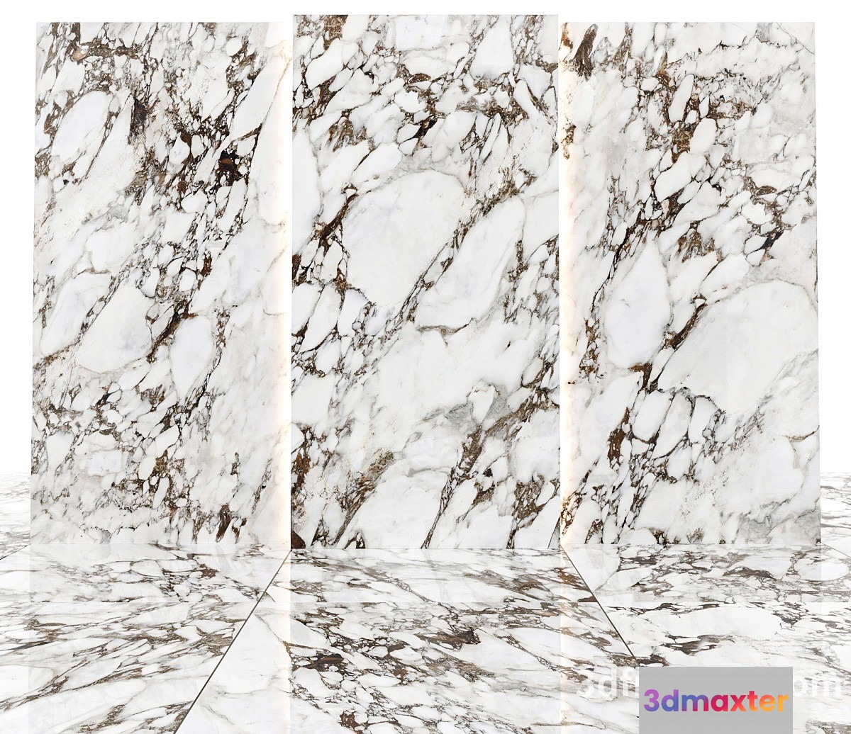 Marble Wall Panels 3D Model - 23527 - VRAY Render