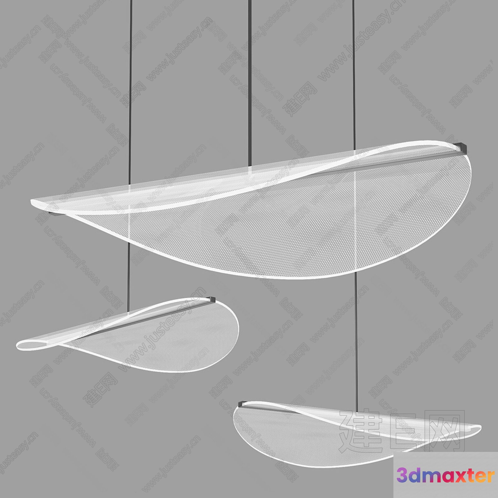 Modern Light Fixtures 3D Model - 5125 - VRAY Render