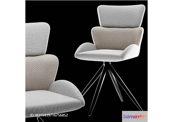 Modern Office Chair 3D Model - 3684 - VRAY Render