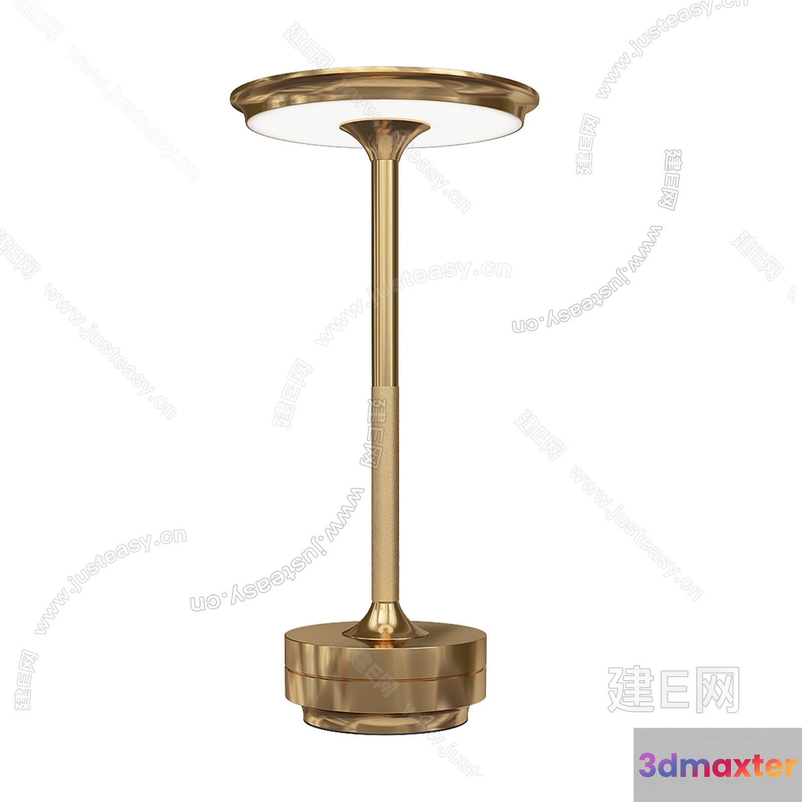 Gold Light Fixture 3D Model - 11173 - VRAY Render