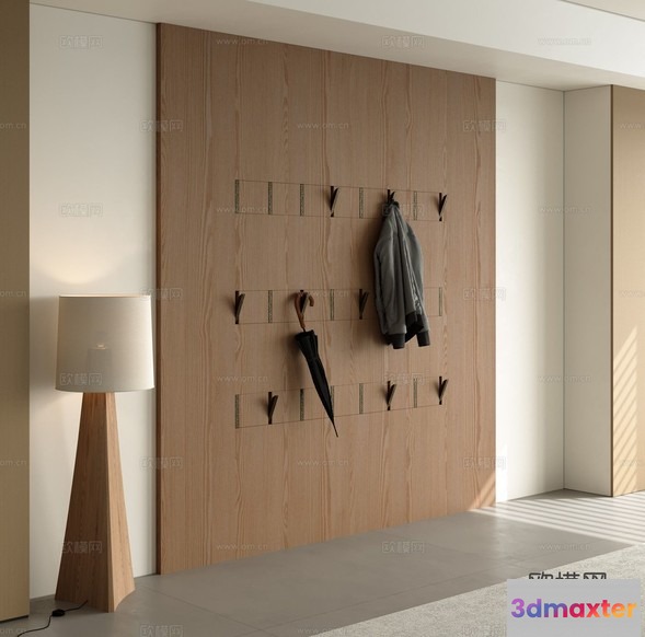Modern Entryway 3D Model - 8228 - CORONA Render