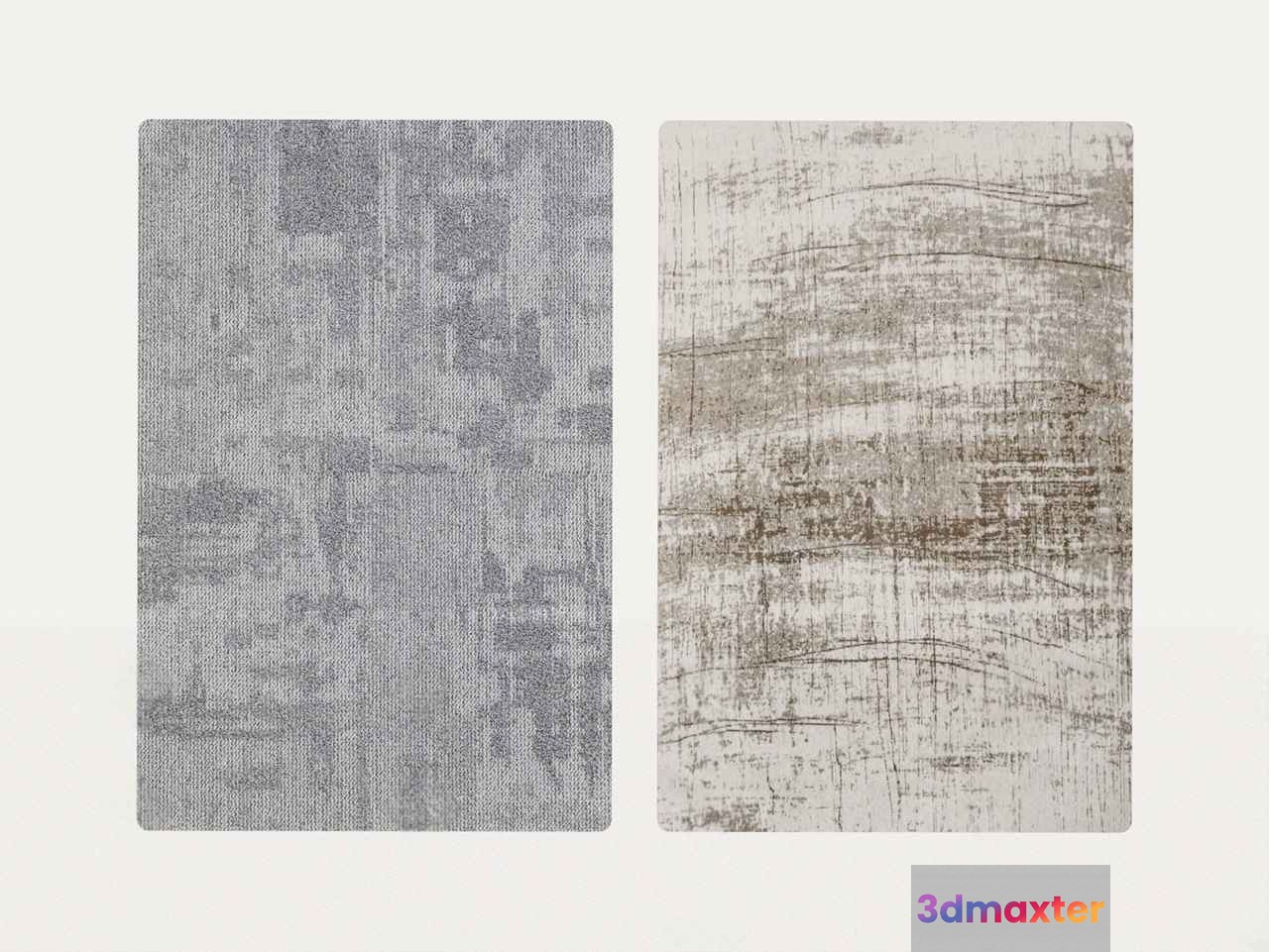 Two Rectangular Rugs 3D Model - 19072 - VRAY Render
