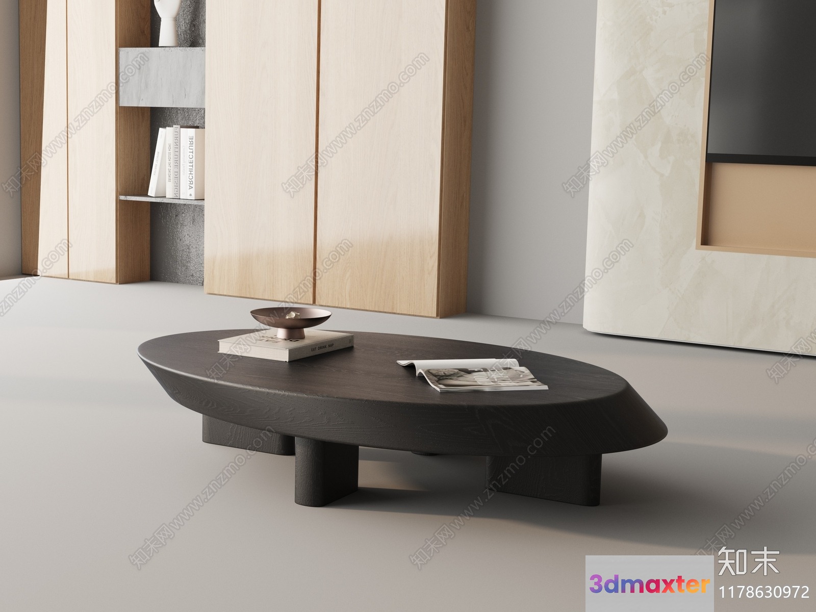 Modern Coffee Table 3D Model - 10331 - VRAY Render