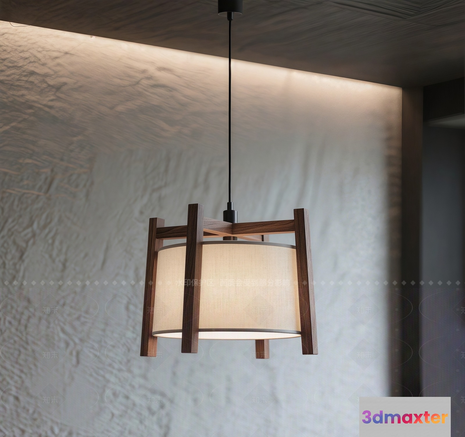A Modern Light Fixture 3D Model - 4973 - VRAY Render