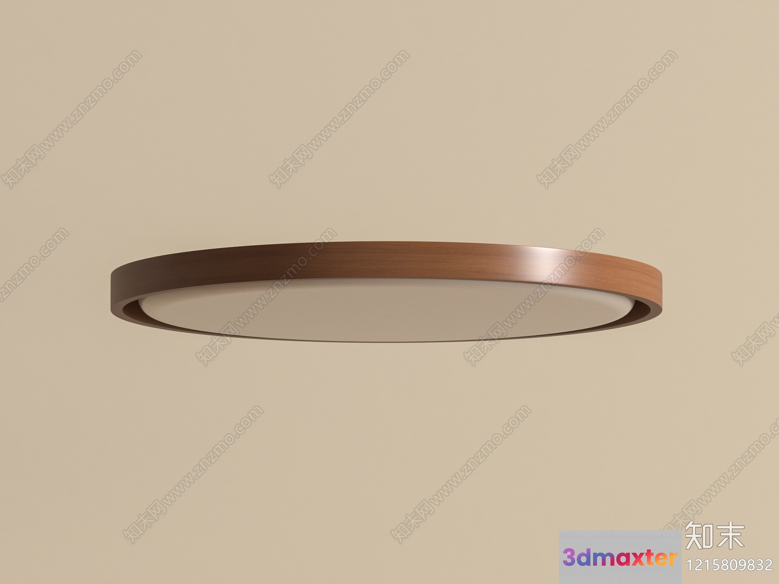 Gold Light Fixture 3D Model - 13507 - VRAY Render