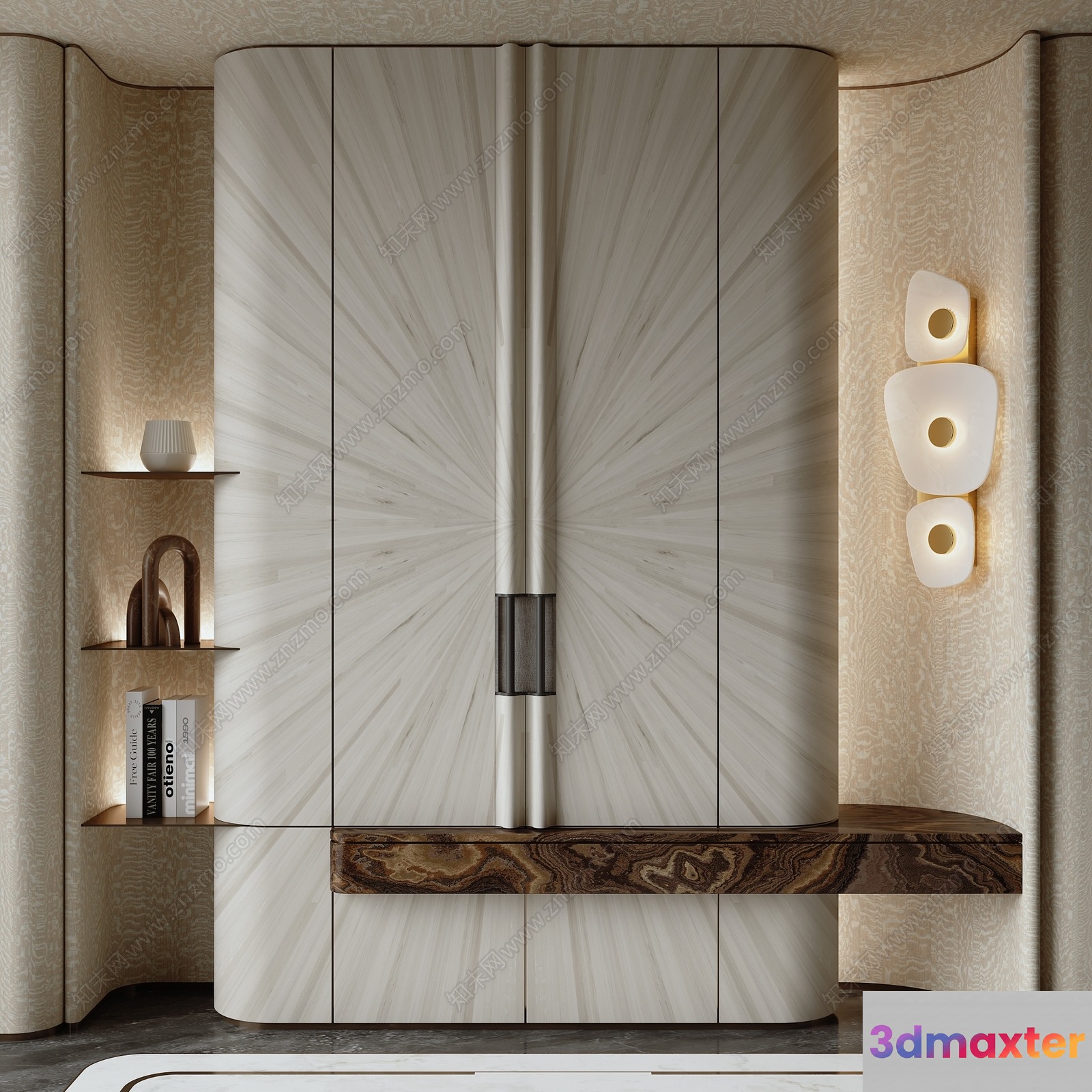 Modern Interior Design 3D Model - 13190 - VRAY Render