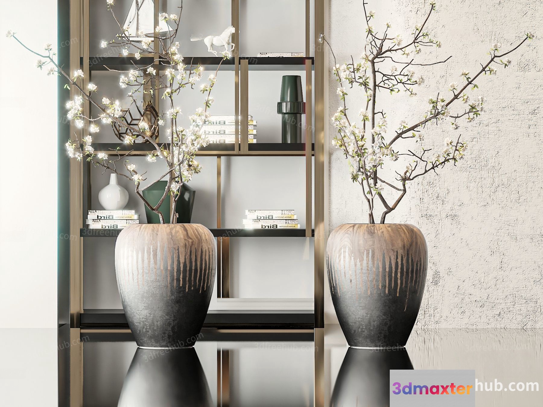 Modern Interior Design 3D Model - 21625 - VRAY Render