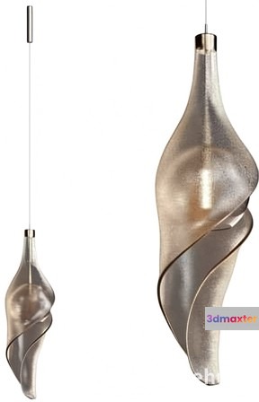 Gold Light Fixture 3D Model - 23241 - VRAY Render