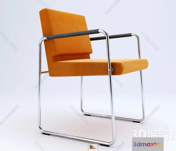 Modern Office Chair 3D Model - 21661 - VRAY Render
