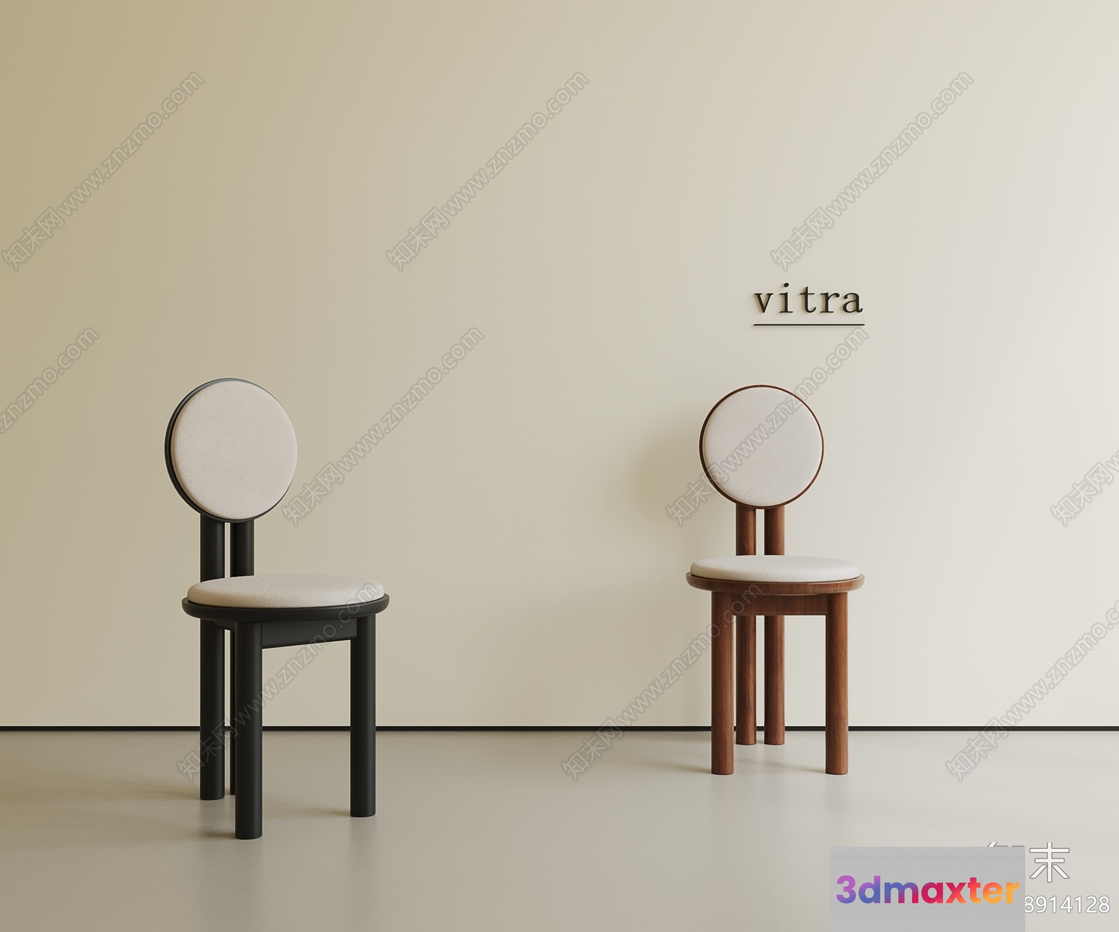Modern Minimalist Chair 3D Model - 5254 - CORONA Render