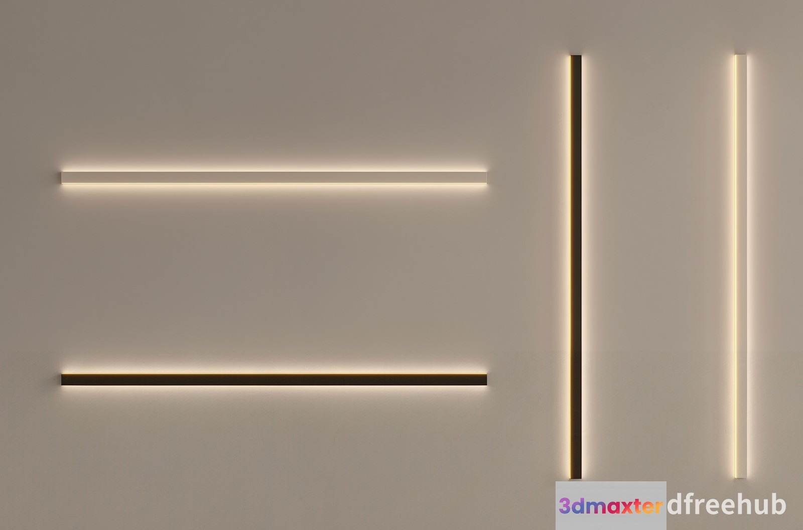 Modern Light Fixture 3D Model - 21183 - VRAY Render