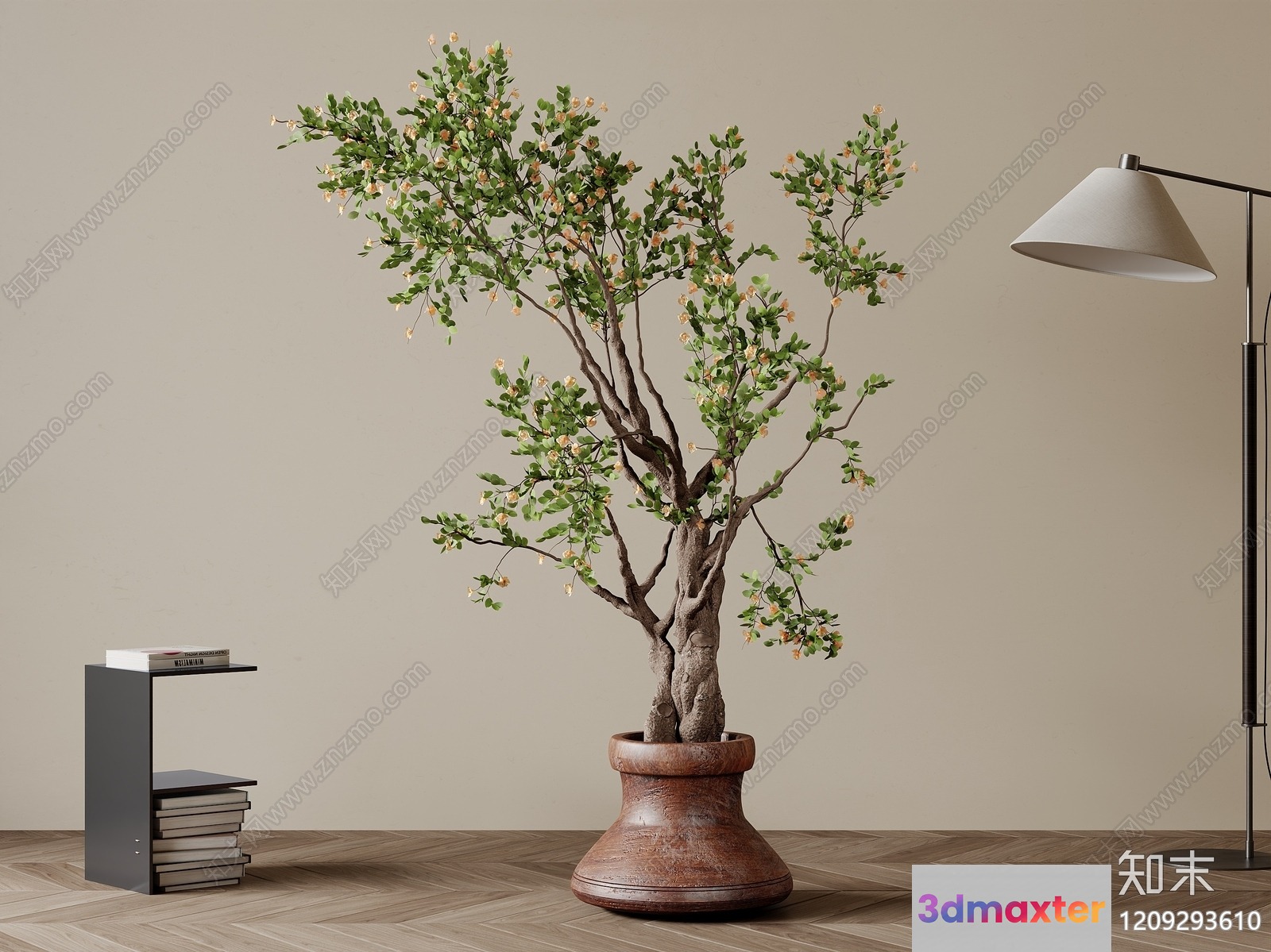 Modern Living Room 3D Model - 5972 - VRAY Render