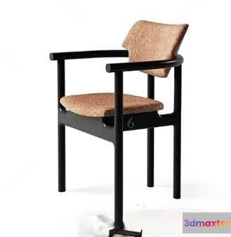 Wooden Armchair 3D Model - 20026 - CORONA Render